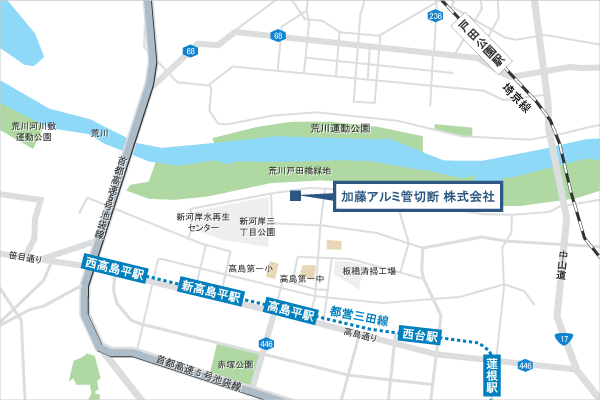より詳しい地図をご覧になる際は、この画像をクリックしてください。Googleマップへジャンプします。